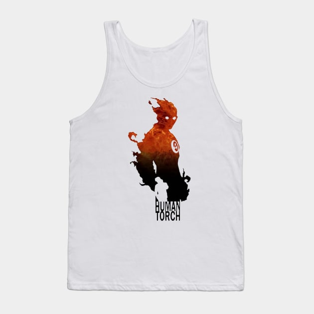 human torch Tank Top by rafifgood